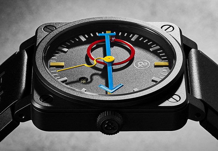 BELL & ROSS × ALAIN SILBERSTEIN Black Ceramic Trilogy黑陶瓷腕錶三重奏