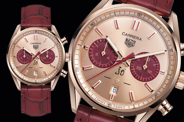 泰格豪雅龍年鉅獻 Carrera Chronograph龍年限量版腕錶