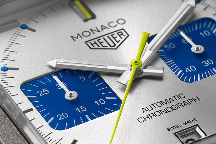 鈦金屬法國賽車藍 泰格豪雅Monaco Chronograph Racing Blue