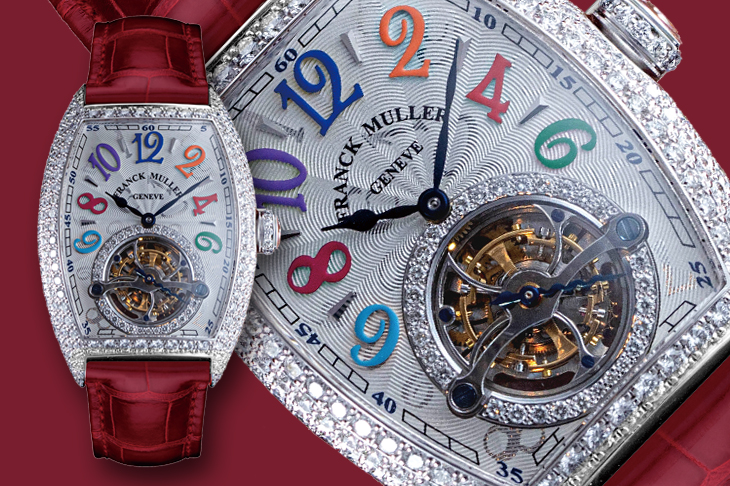FRANCK MULLER Cintree Curvex Retrograde Hour Tourbillon