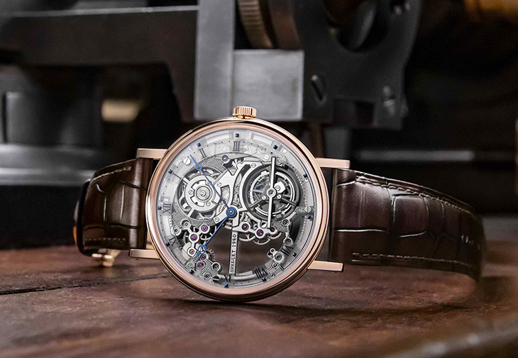 寶璣BREGUET Classique 5395 超薄自動鏤空陀飛輪腕錶