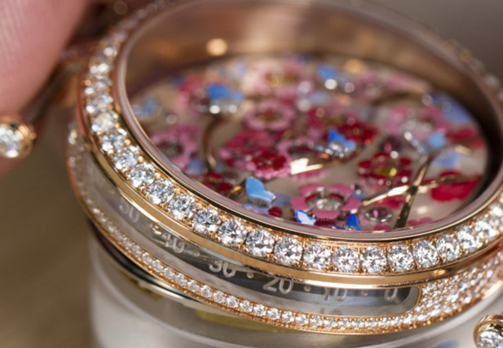 梵克雅寶Lady Arpels Heures Florales Cerisier