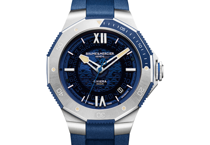 名士錶BAUME & MERCIER Riviera Azur 300米潛水腕錶M0A10716