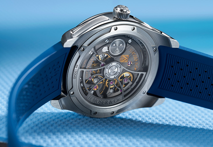H. Moser & Cie.亨利慕時Pioneer Retrograde Seconds開拓者逆跳秒針腕錶