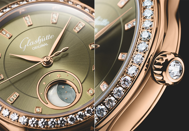 格拉蘇蒂原創GLASHÜTTE ORIGINAL Serenade Luna小夜曲月相腕錶
