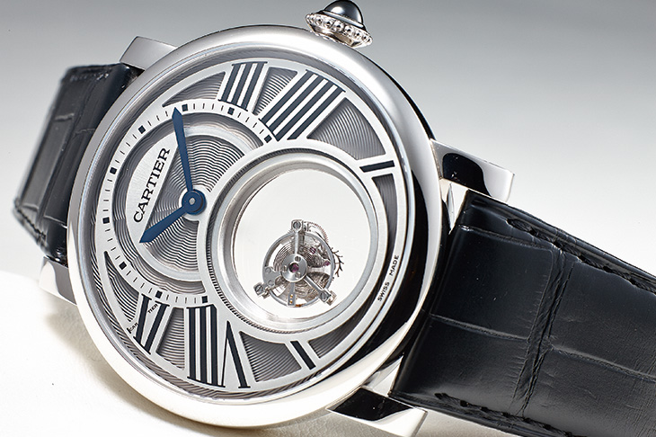 漂浮的雙陀飛輪 卡地亞 Rotonde de Cartier Mysterious Double Tourbillon神秘雙陀飛輪腕錶