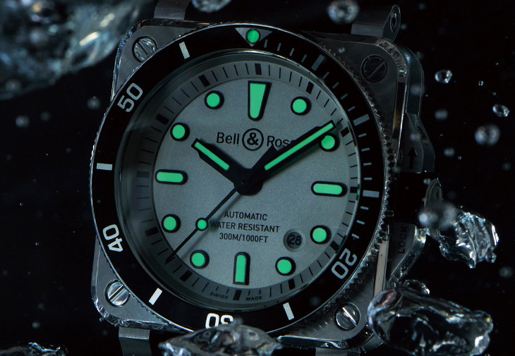 BELL & ROSS BR 03-92 Diver White
