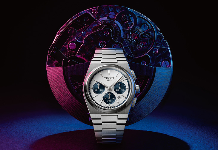 天梭表TISSOT PRX系列42mm自動計時腕錶