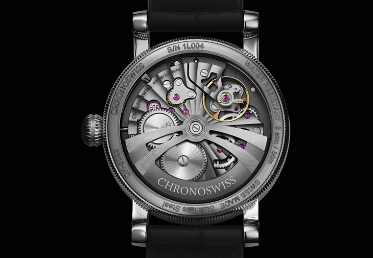 CHRONOSWISS瑞寶 Strike Two Golden Gear