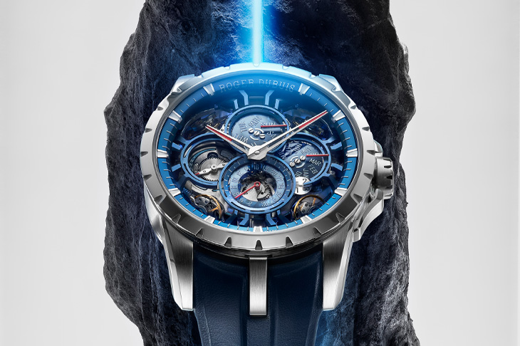 比複雜更複雜／ROGER DUBUIS王者系列四擺輪游絲萬年曆限量腕錶