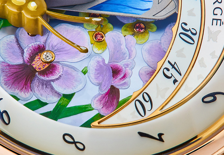 Fabergé x SHH Compliquée Butterfly Platinum Jubilee Edition腕錶