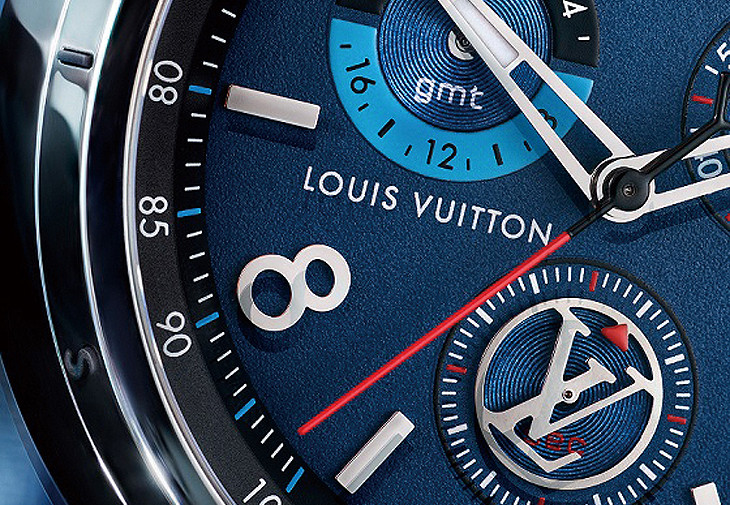 路易威登Tambour Outdoor Chronograph GMT Nautical Steel