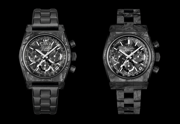 ZENITH真力時Chronomaster Revival A3818 Cover Girl Carbon碳纖維復刻版限量腕錶