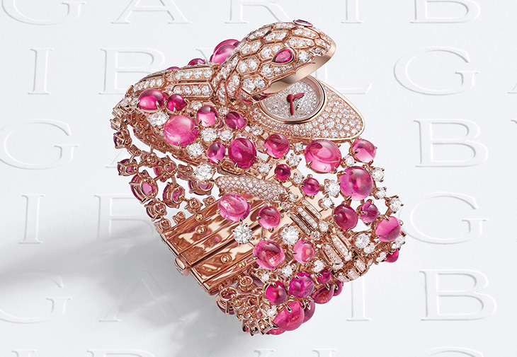 寶格麗BVLGARI Serpenti Misteriosi Riviera頂級彩寶神秘腕錶