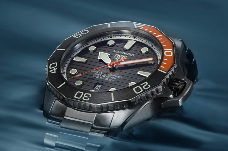 機芯超升級！泰格豪雅Aquaracer Professional 1000 Superdiver終極奢華潛水腕錶