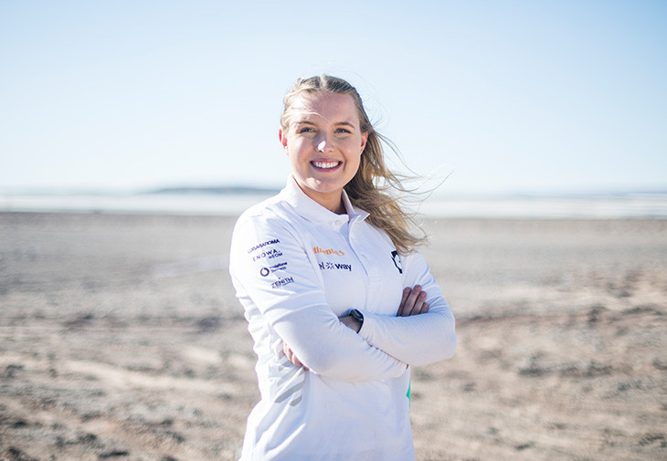 Klara Andersson，Extreme E後備車手。
