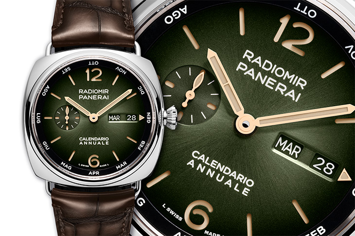 化繁為簡的複雜功能 PANERAI Radiomir Annual Calendar 鉑金腕錶 PAM01364