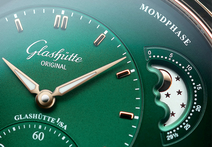 格拉蘇蒂原創GLASHÜTTE ORIGINAL PanoMaticLunar偏心月相腕錶
