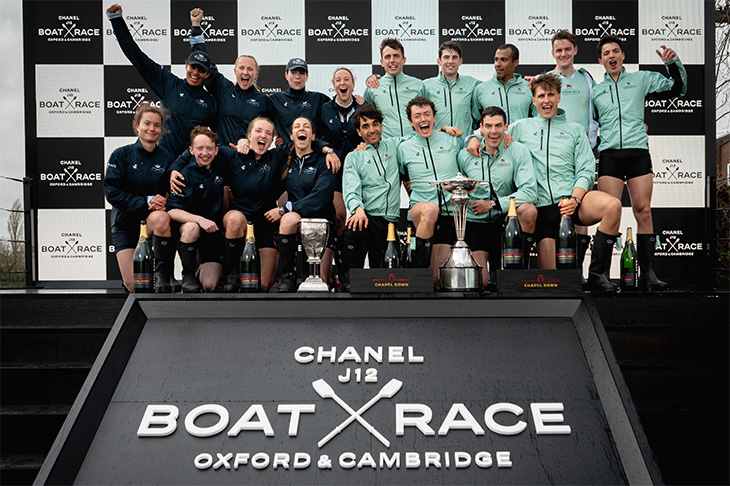 牛津與劍橋經典對決／香奈兒The CHANEL J12 Boat Race