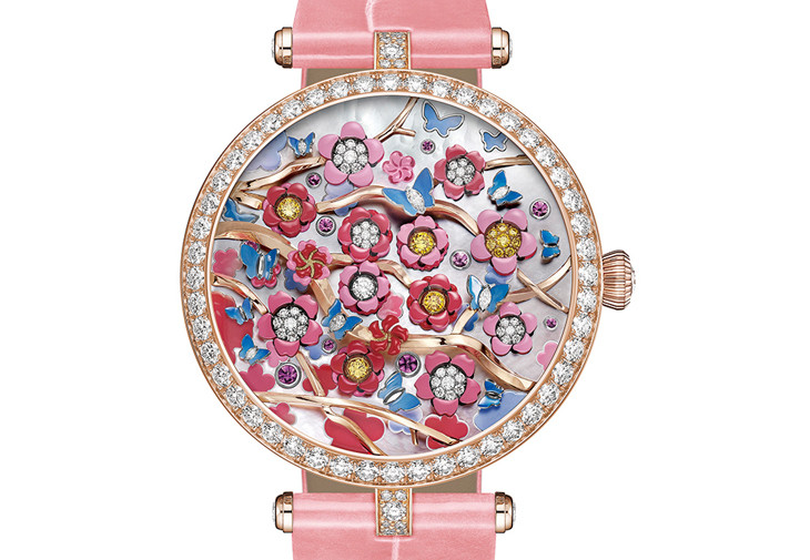 梵克雅寶Lady Arpels Heures Florales Cerisier腕錶