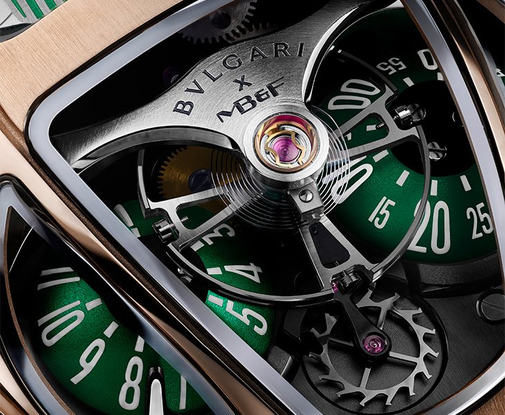 MB&F x BVLGARI Serpenti聯名限量版腕錶