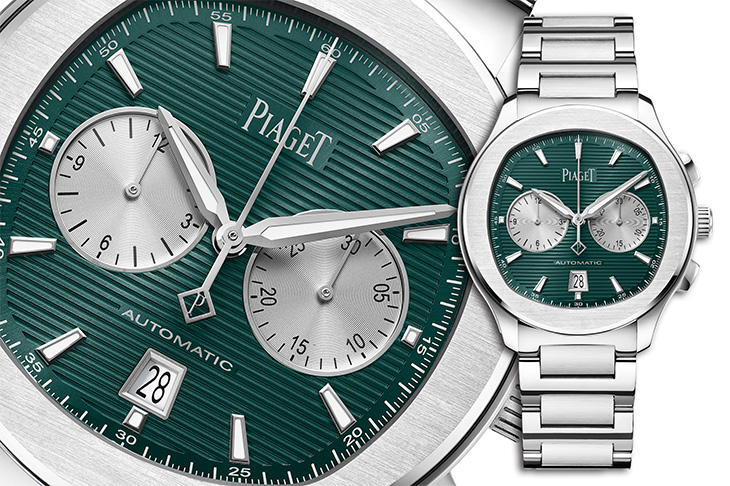 新色彩面盤的加持 PIAGET Piaget Polo Chronograph