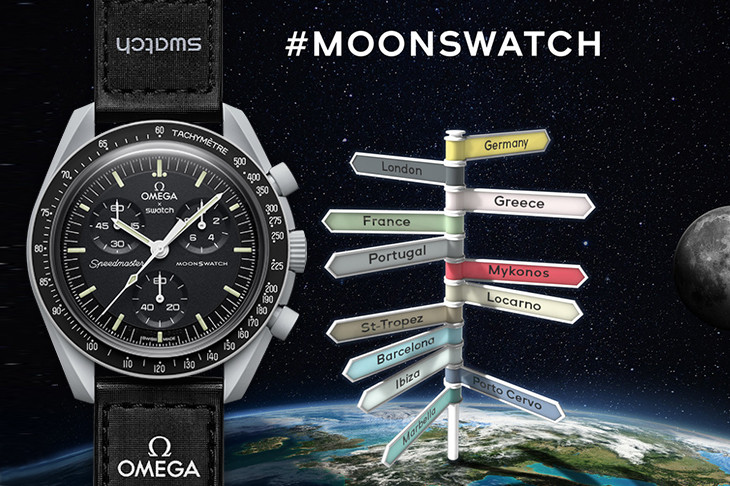 只要巧遇「它們」就可以直接買MoonSwatch？SWATCH展開MoonSwatch星球之旅！
