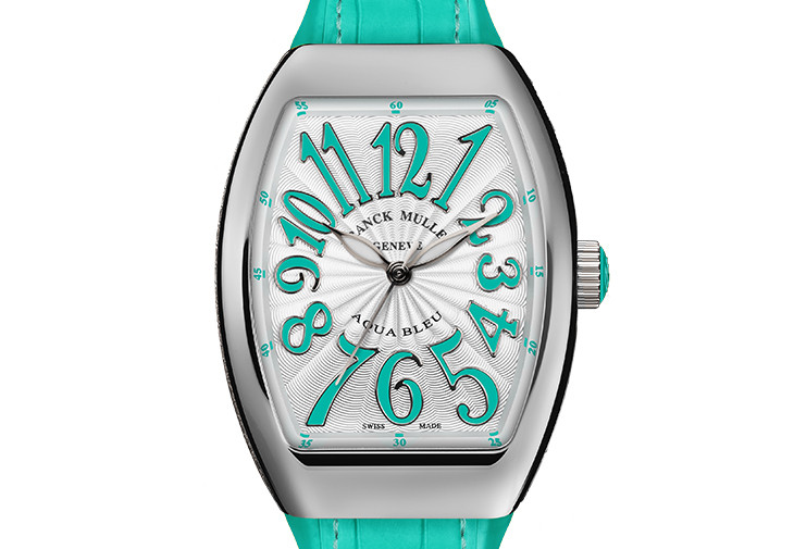 FRANCK MULLER Vanguard Aqua Bleu系列大中華區獨家限定版腕錶