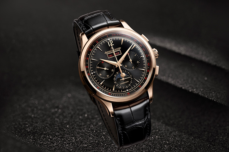 積家Master Control Chronograph Calendar大師系列計時日曆腕錶玫瑰金款