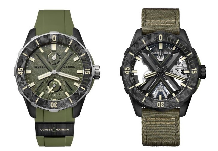 雅典錶 ULYSSE NARDIN  Diver 潛水錶  DIVER NET腕錶OPS款  DIVER X 鏤空腕錶OPS款