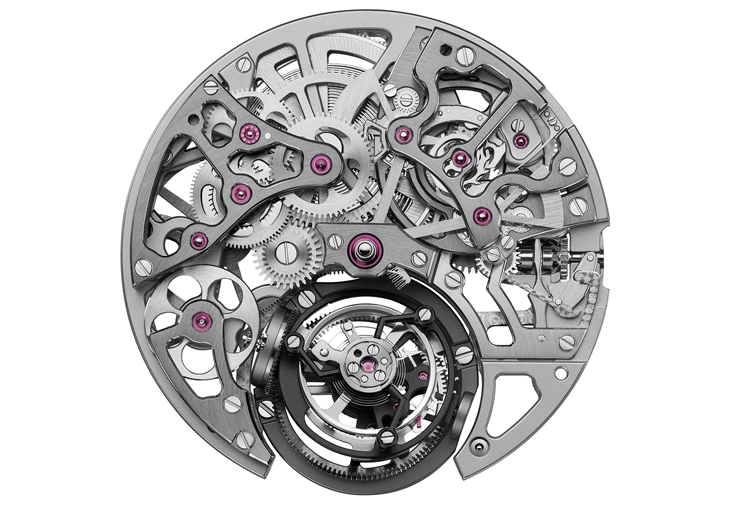 宇舶HUBLOT MP-13雙軸陀飛輪雙逆跳腕錶