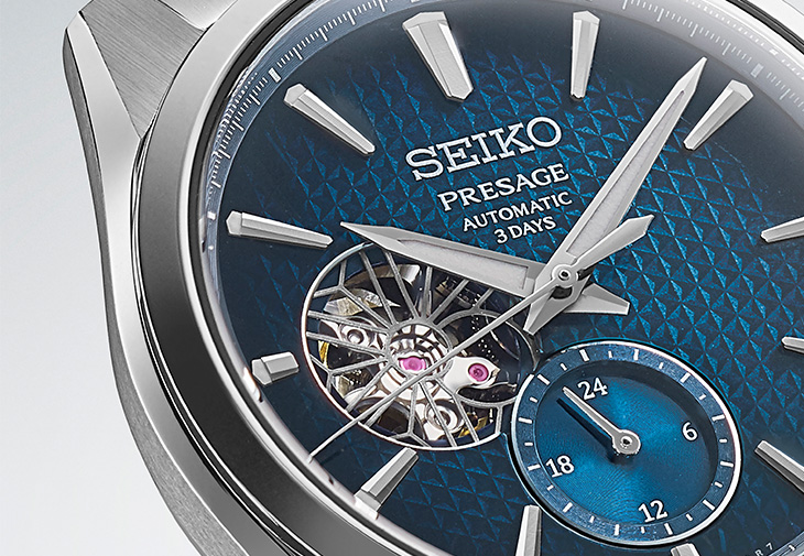 Seiko Presage新銳系列全新三日鍊錶款