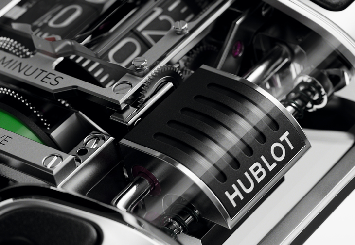 HUBLOT 宇舶MP-10雙線性上鍊陀飛輪鈦金屬腕表