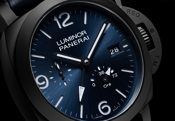 PANERAI沛納海Luminor兩地時間陶瓷腕錶