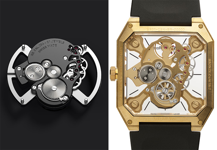 BELL & ROSS BR 01 Cyber Skull Bronze