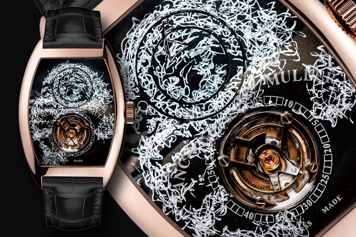 FRANCK MULLER Cintrée Curvex™ Double Mystery腕錶