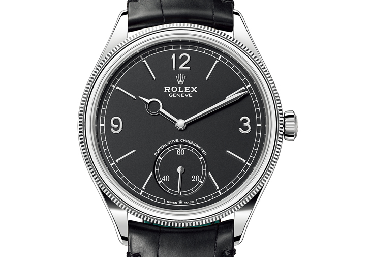 勞力士ROLEX 52509白色黃金黑面款