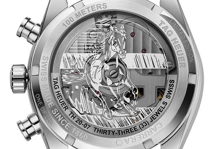 TAG HEUER泰格豪雅Carrera馬年限量版計時腕錶