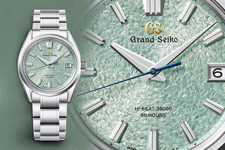 面盤靈感來自日本嚴美溪谷   GRAND SEIKO Evolution 9 SLGH021