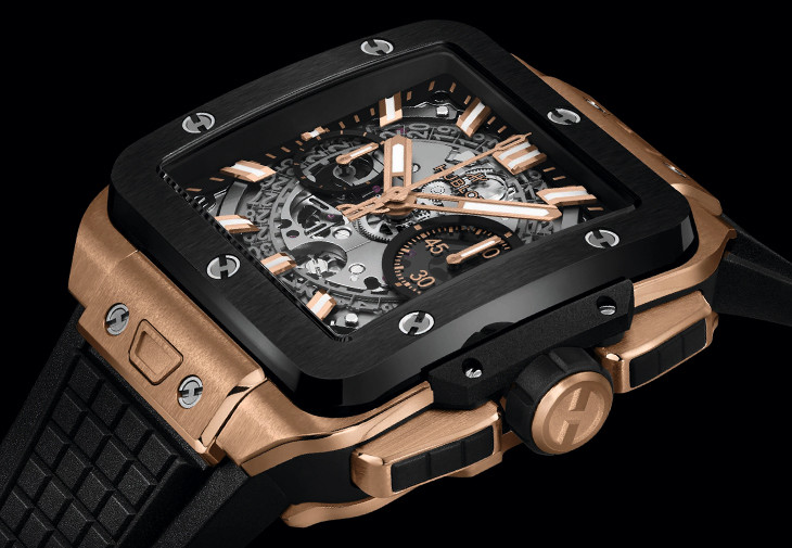 HUBLOT Square Bang Unico計時碼錶