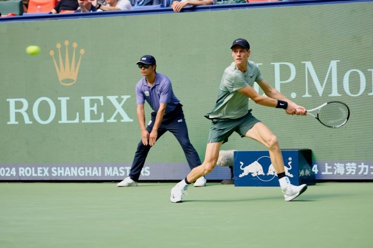 上海勞力士大師賽 ROLEX代言人詹尼克·辛納勇奪冠軍