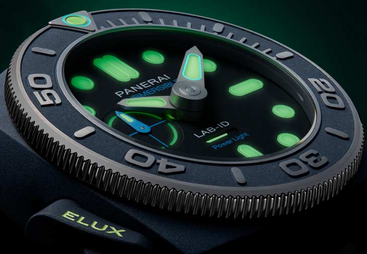 Panerai沛納海Submersible Elux LAB-ID PAM01800