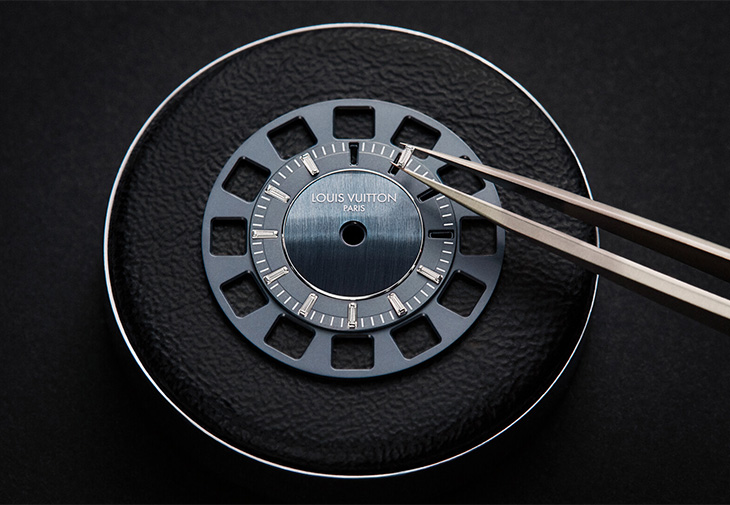 LOUIS VUITTON路易威登Tambour Taiko Spin Time系列腕錶