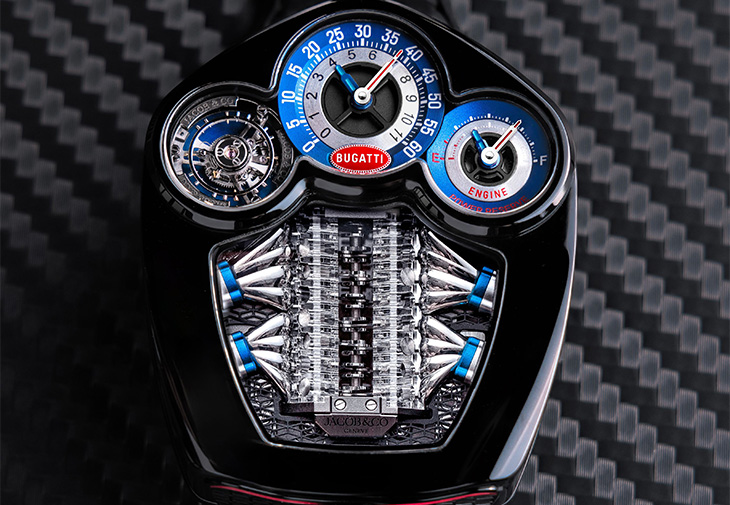 JACOB & CO.與BUGATTI聯名錶款Bugatti Tourbillon重現同名款超跑