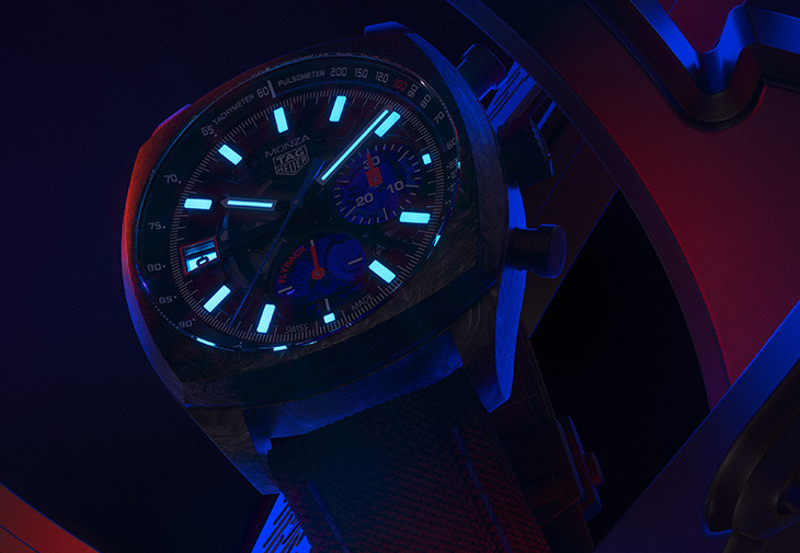 泰格豪雅TAG HEUER Monza飛返計時腕錶