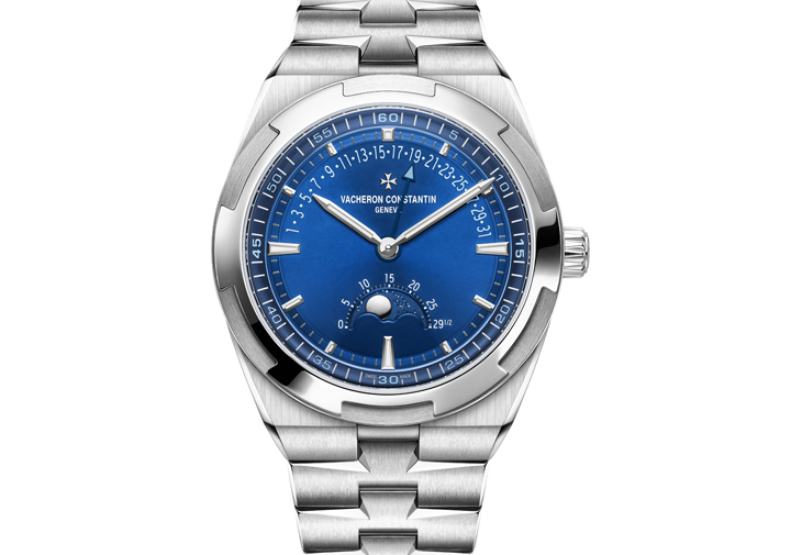VACHERON CONSTANTIN Overseas月相逆跳日曆腕錶