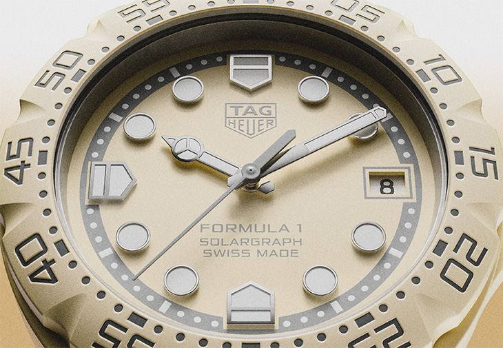泰格豪雅TAG HEUER Formula 1 Solargraph 粉彩限量腕錶