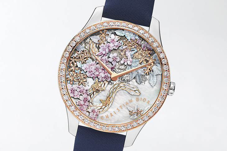 DIOR Grand Soir 2025 蛇年腕錶新作