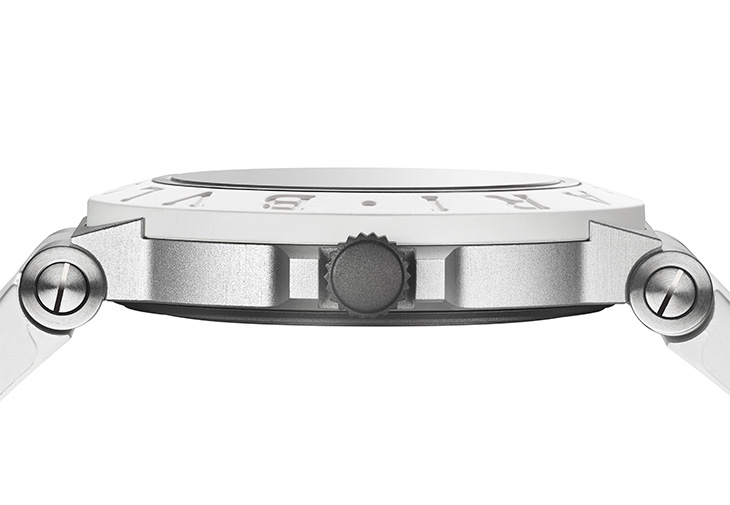 BVLGARI寶格麗Aluminium白色自動腕錶