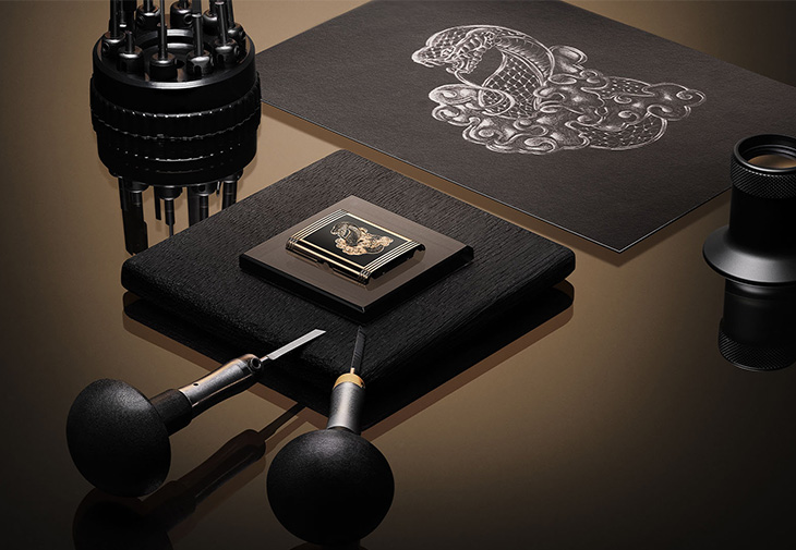 JAEGER-LECOULTRE積家Reverso Tribute Enamel‘Snake’翻轉系列琺瑯蛇年紀念腕錶